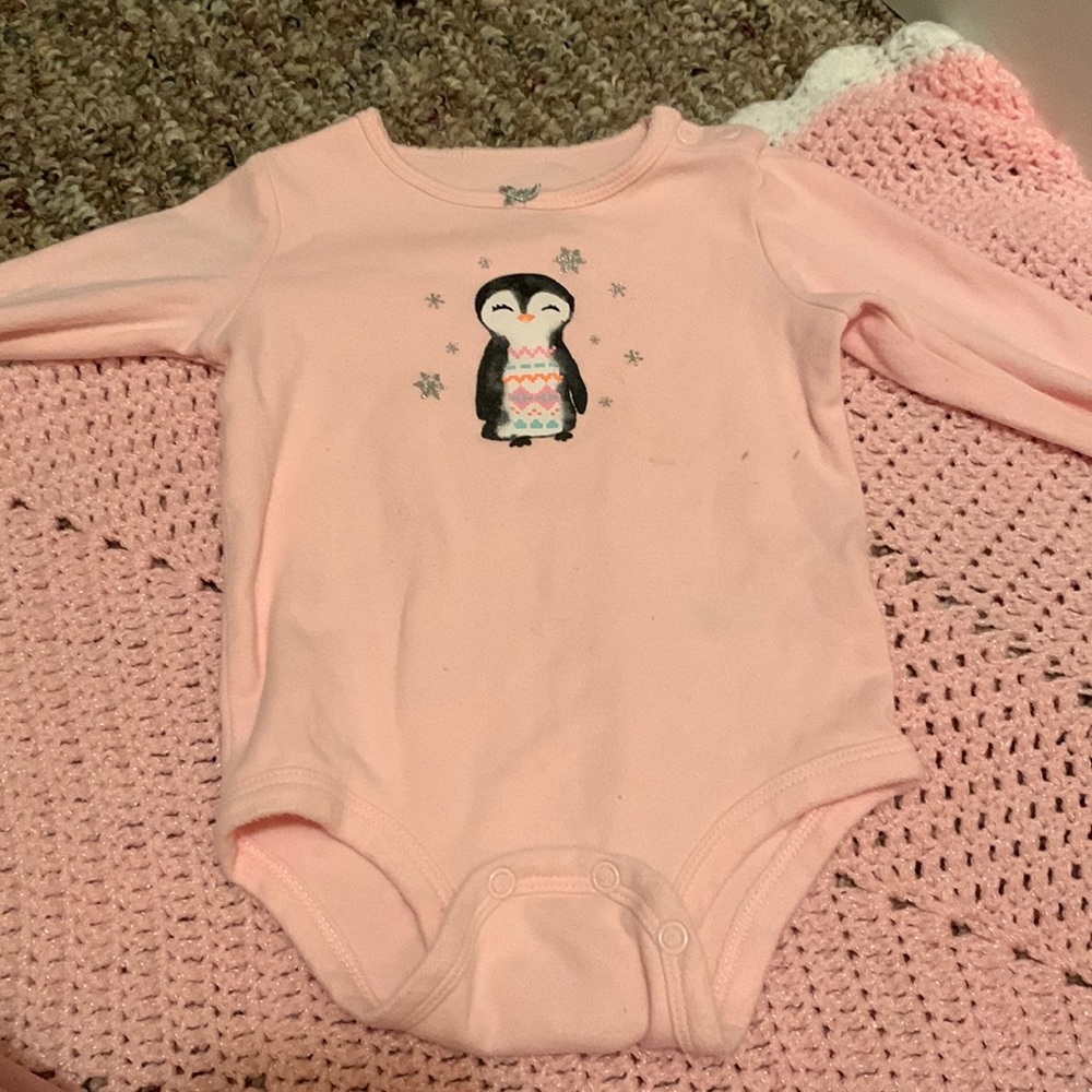 12 month carters long sleeve onesie
